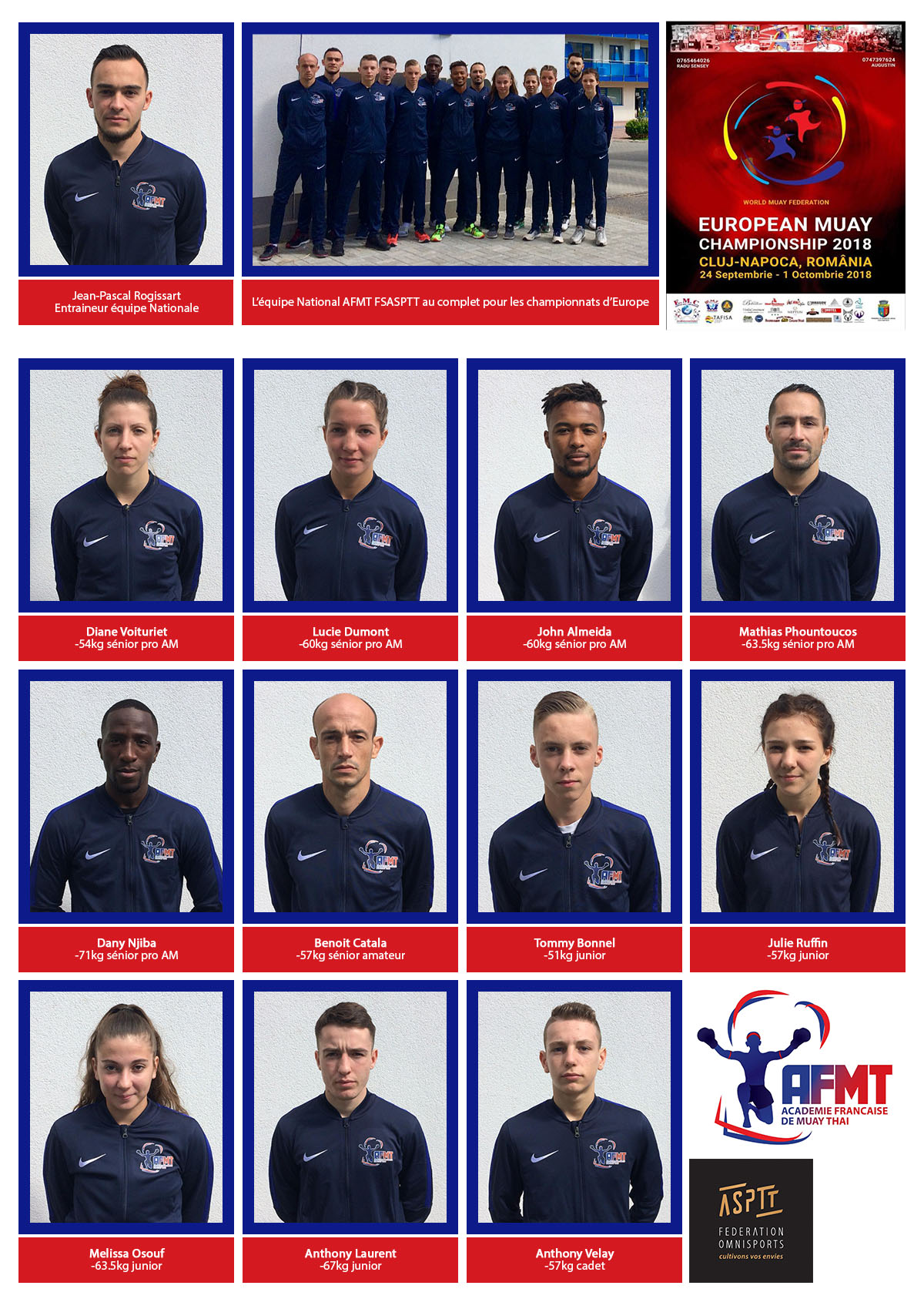 equipe nationale 2018