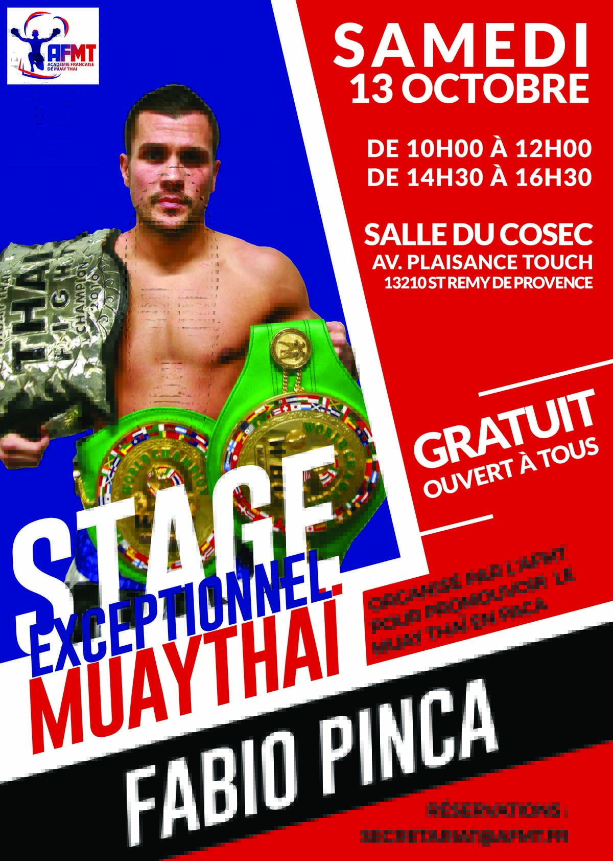 affiche stage fabio