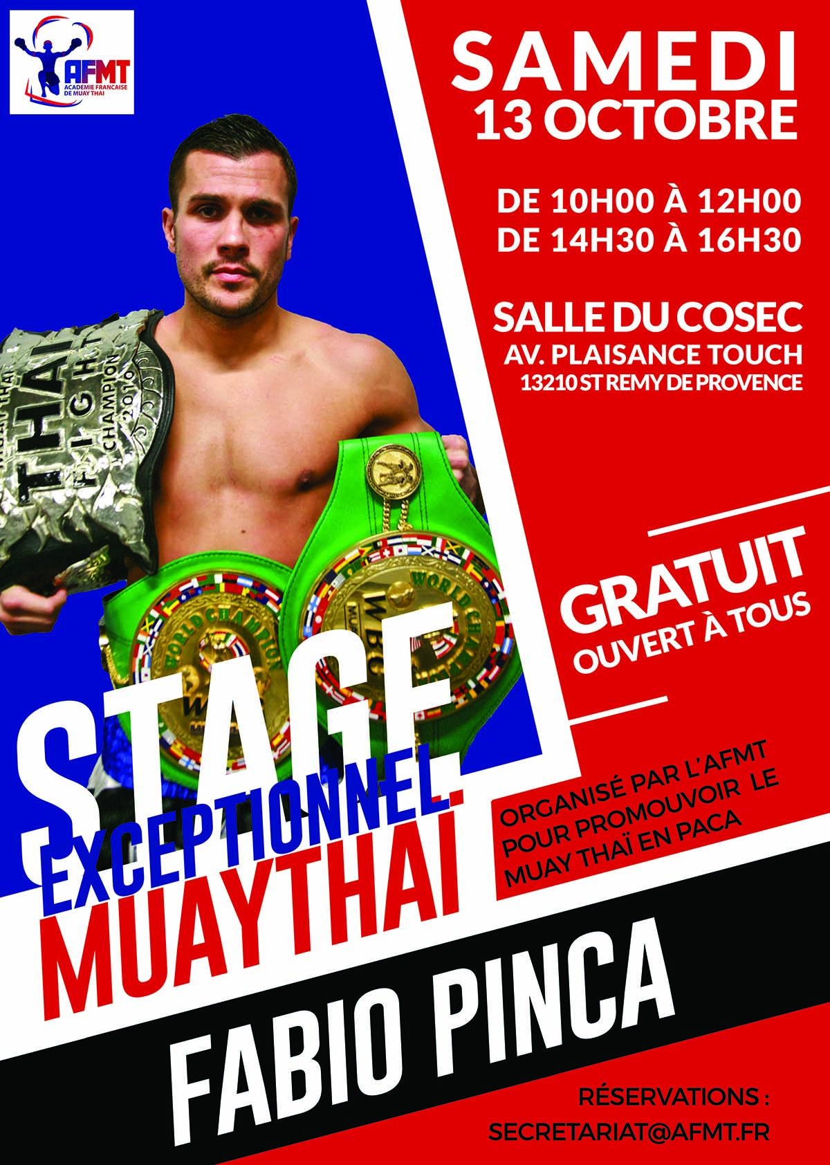 affiche stage fabio