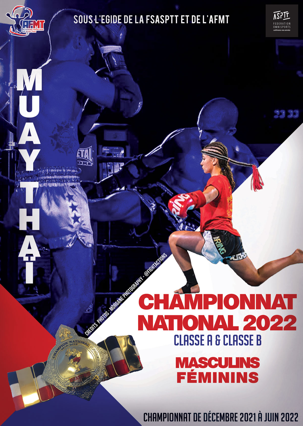 affiche championnats A et B 2022